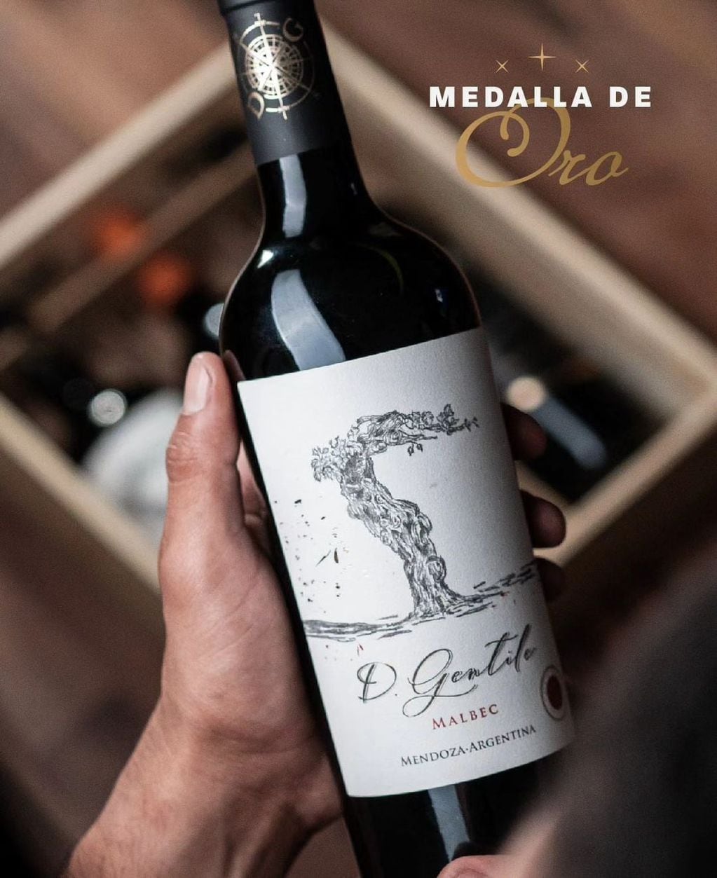 Cava Gentile, ganador de Medalla de Oro en el Concurso Nacional de Vinos Guarda14. - Gentileza