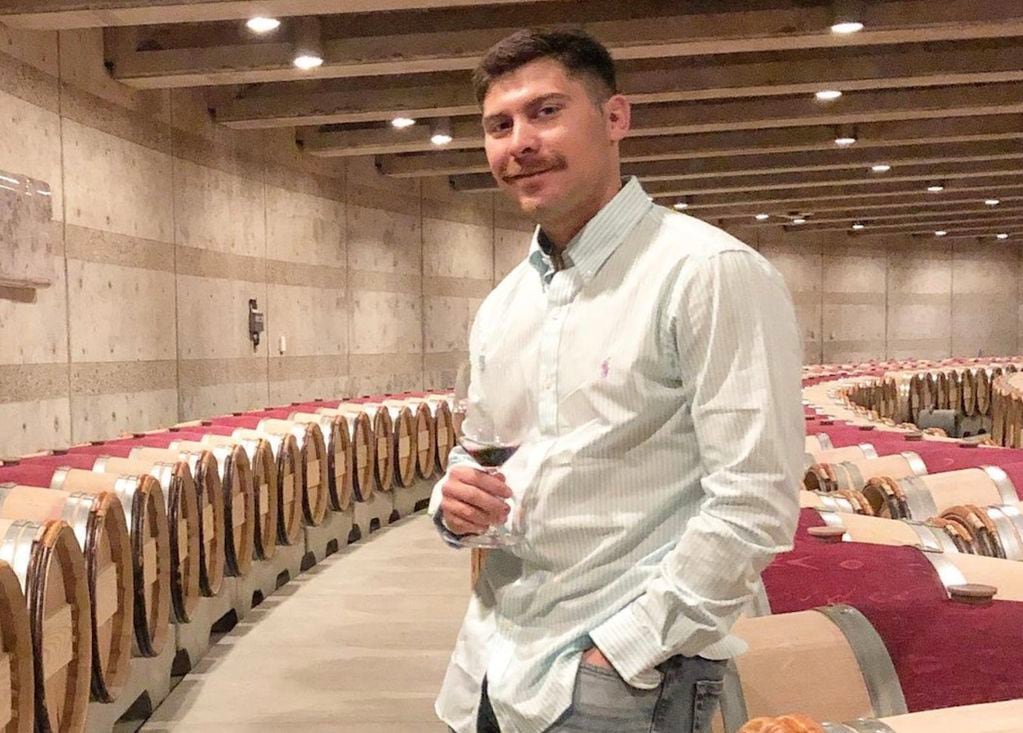 Lucca Stradella es uno de los jóvenes winemakers mendocinos y es cuarta generación de familia de hacedores vitivinícolas.