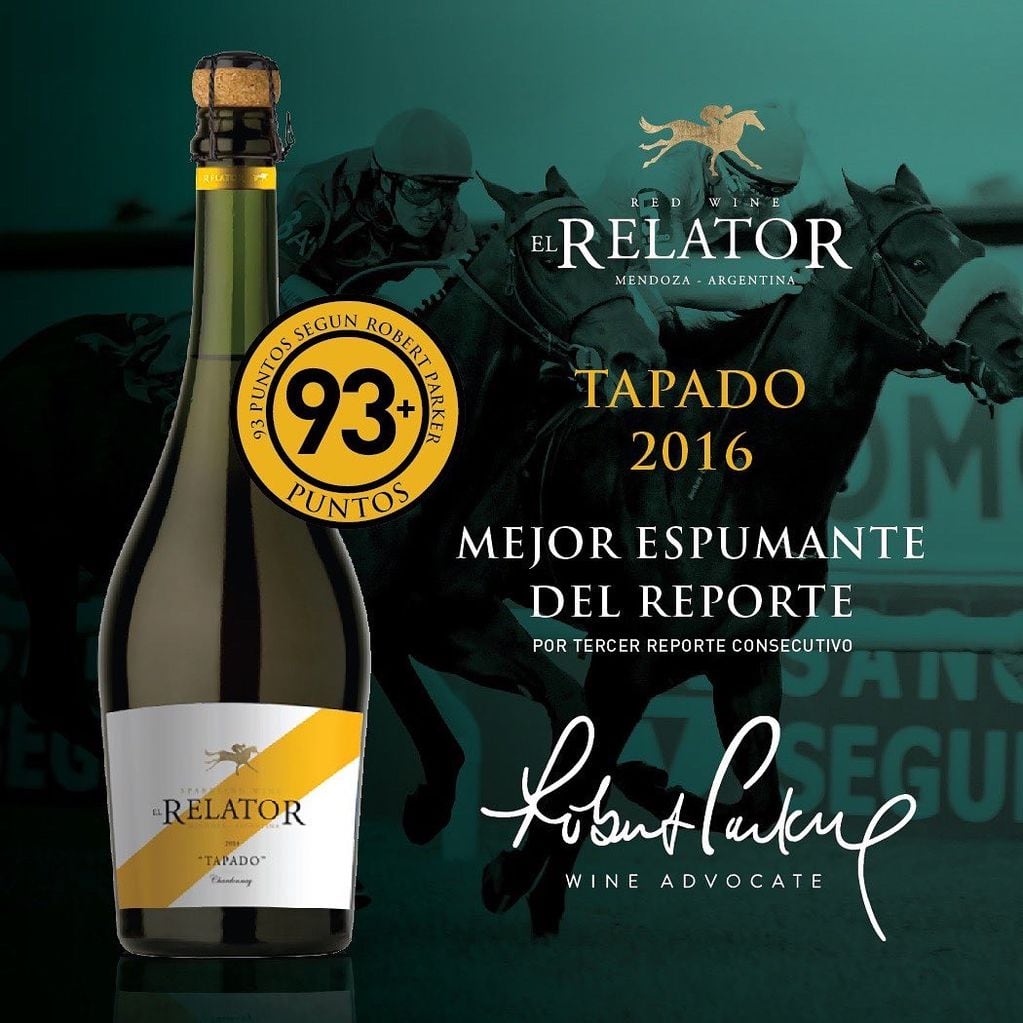 El Relator Tapado se consagró por tercer año como el mejor de Argentina para Wine Advocate. - Gentileza