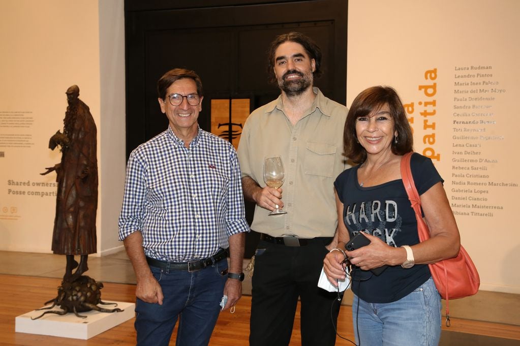 Ricardo Milutín, Fernando Rosas y María Jesús Estevez