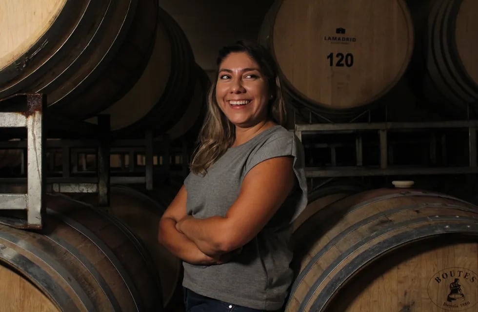 Angelina Yáñez,  enóloga de Lamadrid Wines