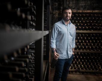 Agustín Alcoleas, enólogo principal de Casarena Bodegas.