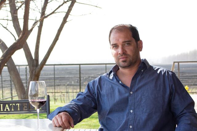 Alejandro Nesman, ingeniero agrónomo de bodega Piattelli.