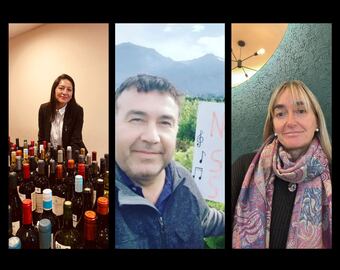 Euge Loria, Darío Gonzalez Maldonado y Ana Puelles.