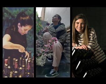 Lorena Rodas, Victoria Brond y Lorena Mulet.