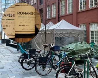 Muchos noruegos pasan un mes durmiendo en la calle para poder conseguir una de las pocas botellas de un vino exclusivo