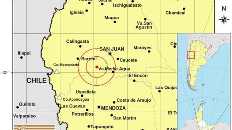 El sismo que sacudió San Juan y Mendoza
